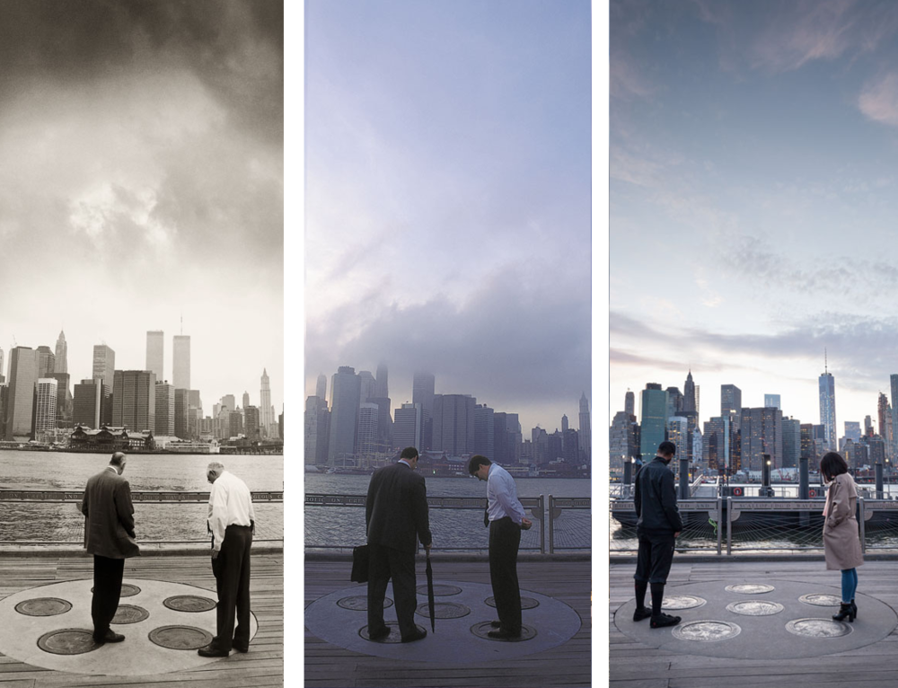 New York before and after - from Brooklyn